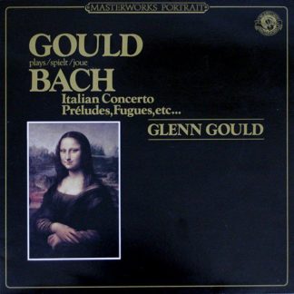 CBS Masterworks CBS 60253 - Glenn Gould, Johann Sebastian Bach -