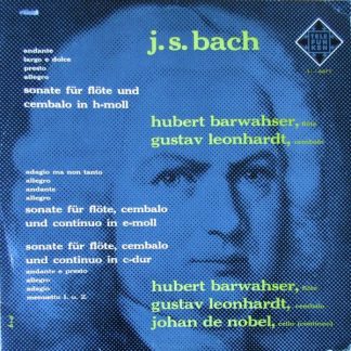 Telefunken LT-6611 - Johann Sebastian Bach, Hubert Barwahser, Gu