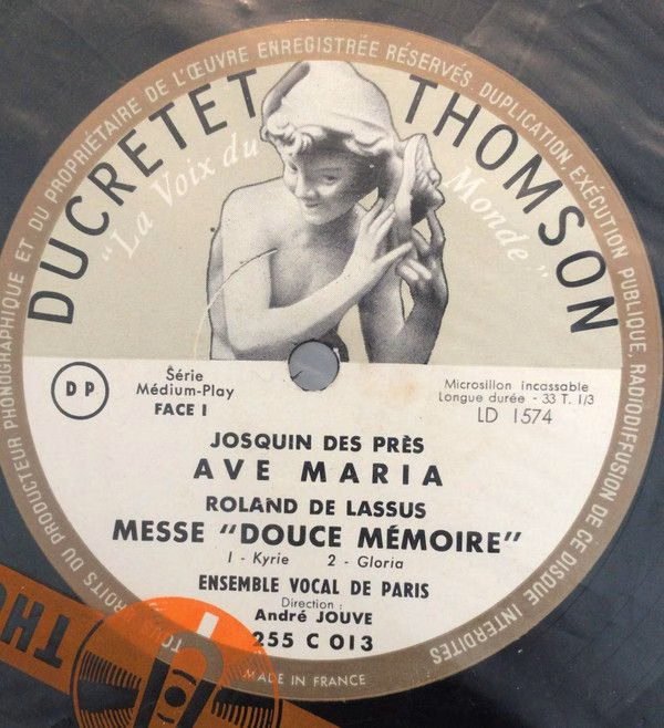 Ducretet Thomson 255 C 013 - Roland de Lassus, Ensemble Vocal De - Image 3