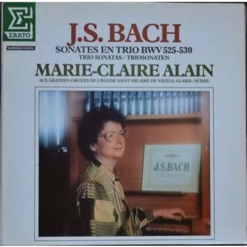 Erato NUM 75219 - Johann Sebastian Bach, Marie-Claire Alain - So