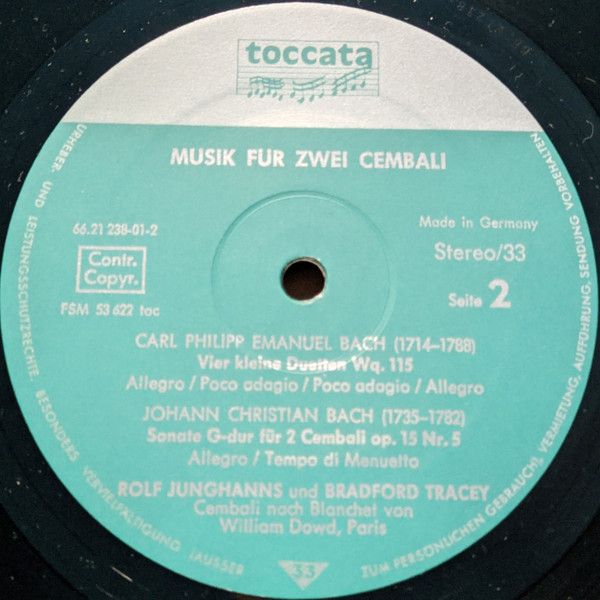 FSM FSM 53 622 toc - Johann Sebastian Bach, Rolf Junghanns, Brad - Image 6