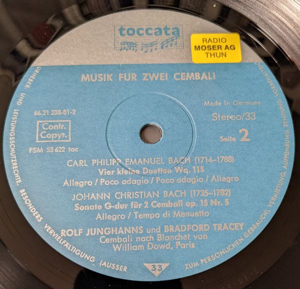 FSM FSM 53 622 toc - Johann Sebastian Bach, Rolf Junghanns, Brad - Image 7