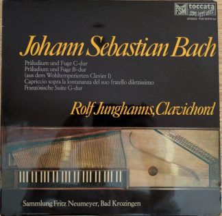 FSM FSM 53619 toc - Johann Sebastian Bach, Rolf Junghanns - Präl