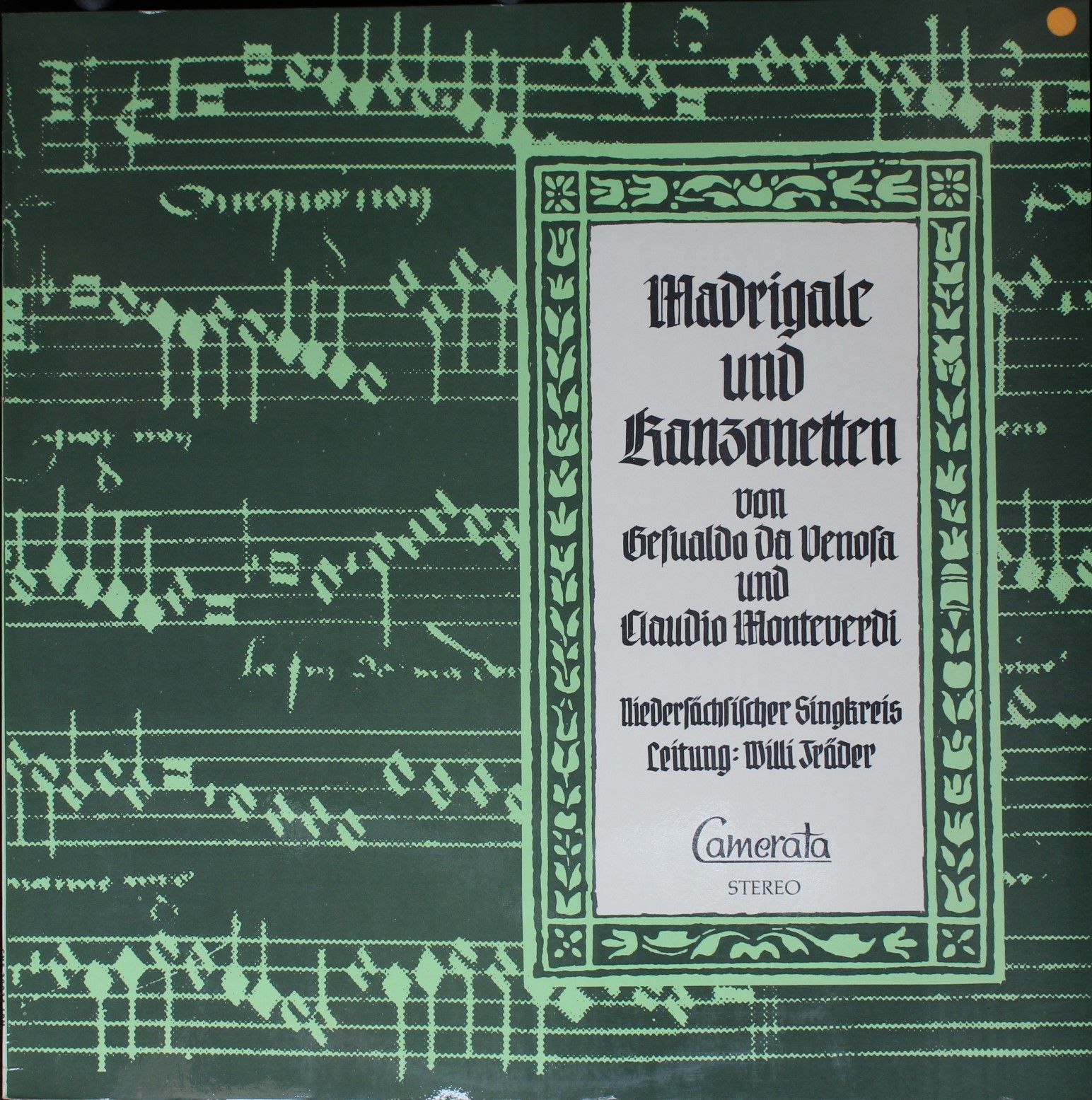 Camerata (2) CMS 30029 LPT - Alfred Koerppen, Melchior Franck, N