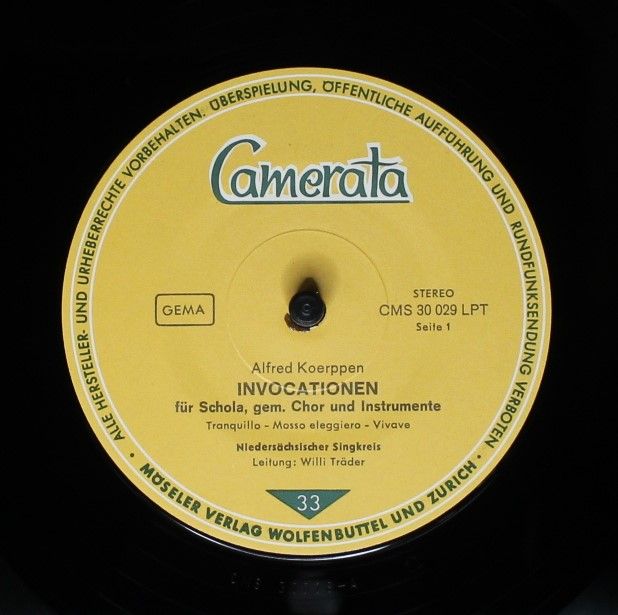 Camerata (2) CMS 30034 LPM - Carlo Gesualdo, Claudio Monteverdi, - Image 3