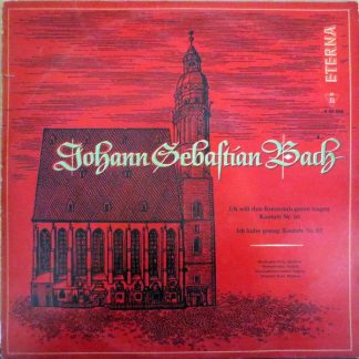 Eterna 8 20 202 - Johann Sebastian Bach, Hermann Prey, Thomanerc