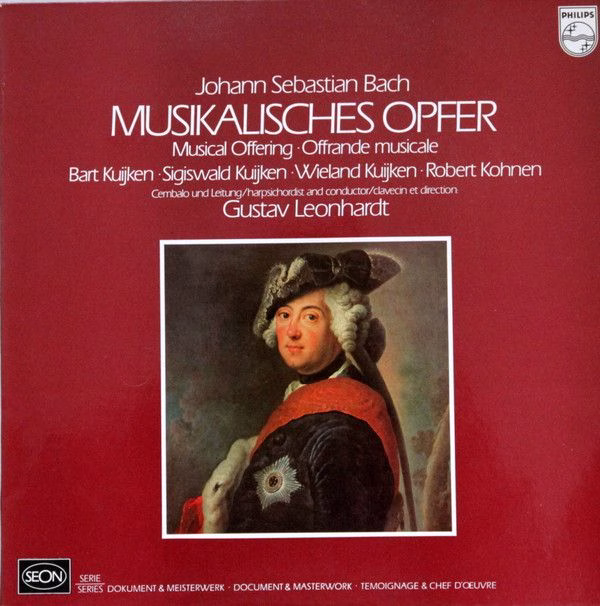 Philips 6575 042 - Johann Sebastian Bach, Gustav Leonhardt, Bart