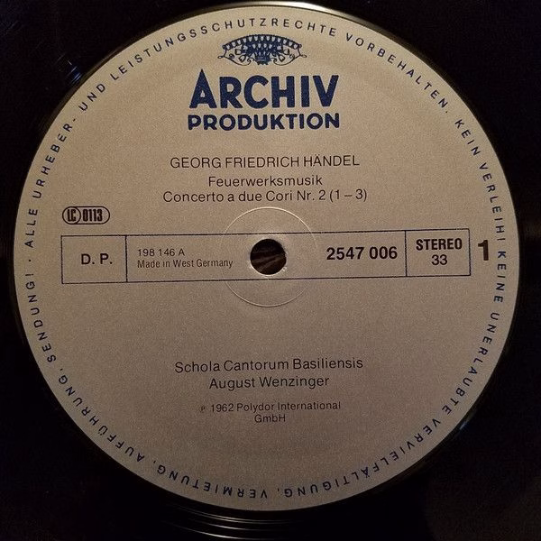 Archiv Produktion 2547 006--10 - Georg Friedrich Händel, Cappell - Image 3