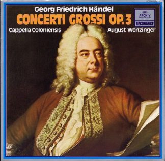 Archiv Produktion 2547 017 - Georg Friedrich Händel, Cappella Co