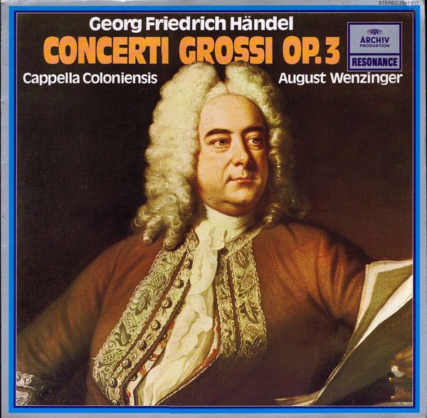 Archiv Produktion 2547 017 - Georg Friedrich Händel, Cappella Co