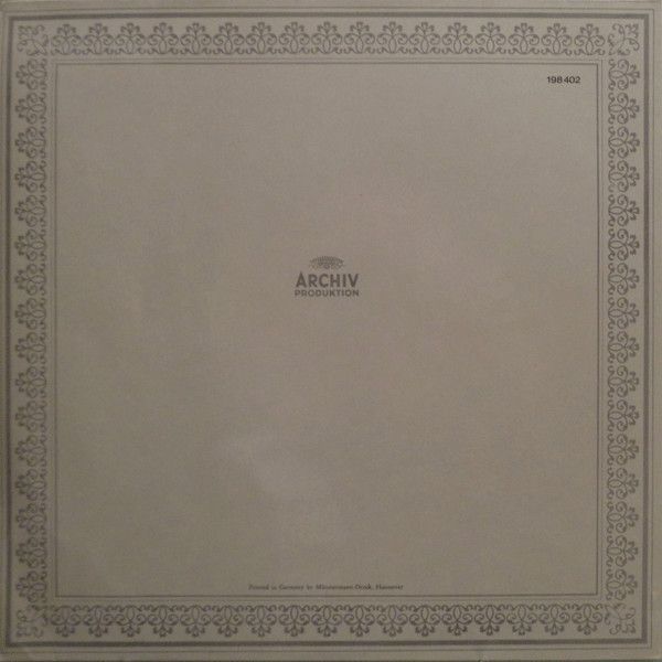 Archiv Produktion 198 402 - Johann Sebastian Bach - »Actus Tragi - Image 2