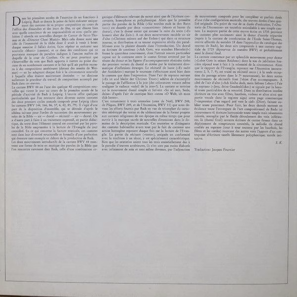 Archiv Produktion 2533 355 - Johann Sebastian Bach, Edith Mathis - Image 4
