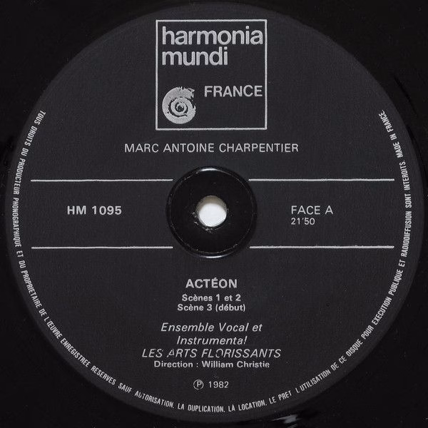 harmonia mundi France HM 1095 - Marc Antoine Charpentier, Les Ar - Image 3