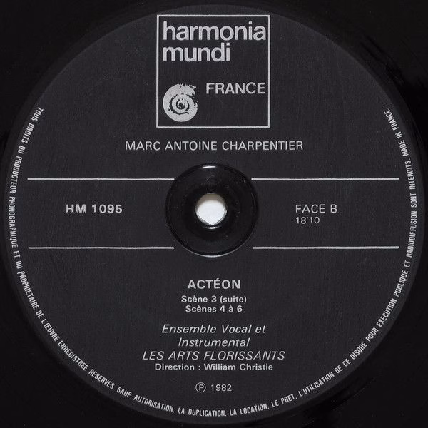 harmonia mundi France HM 1095 - Marc Antoine Charpentier, Les Ar - Image 4