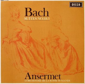 DECCA SXL 6004 - Johann Sebastian Bach, Ernest Ansermet, L'Orche