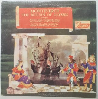 Turnabout TV 34131S - Claudio Monteverdi, Santini Chamber Orches