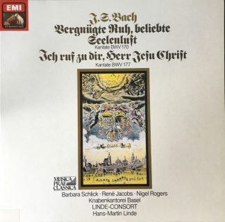 EMI 1C 065-43 077 - Johann Sebastian Bach, René Jacobs, Barbara