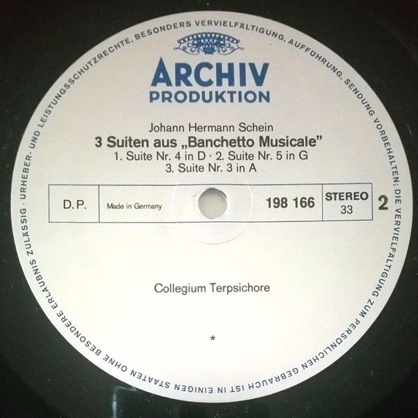 Archiv Produktion 198 166 - Collegium Terpsichore, Fritz Neumeye - Image 4