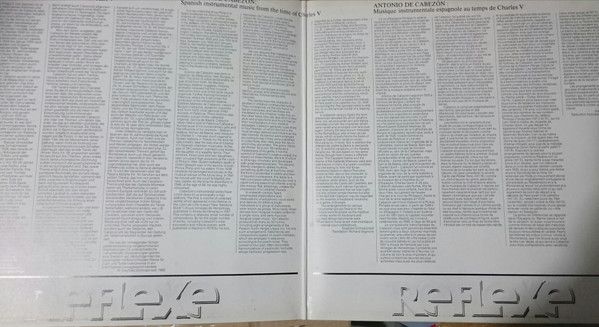 His Master's Voice 27 0385 1 - Hespèrion XX, Antonio de Cabezón - Image 3