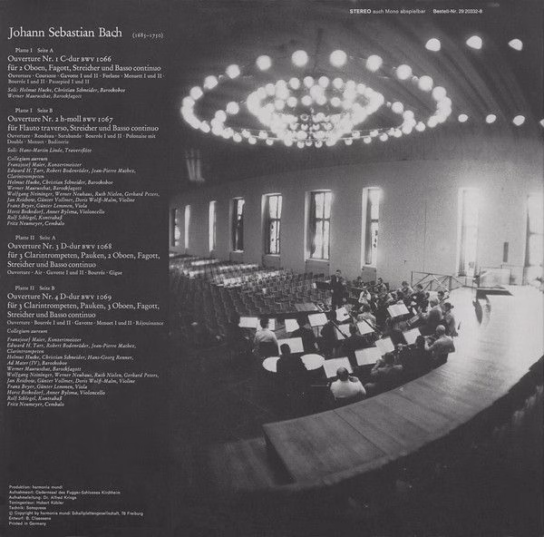 BASF 29 20332-8 - Johann Sebastian Bach, Collegium Aureum - Vier - Image 2