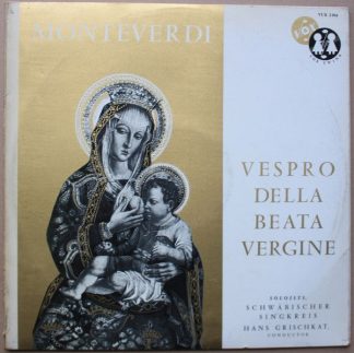 VOX (6) VUX 2 004 - Claudio Monteverdi, Schwäbischer Singkreis,