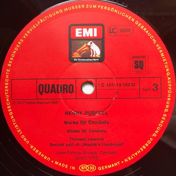 EMI Electrola GmbH 1C 151-14 181/82 Q - Henry Purcell, Jean-Patr - Image 6