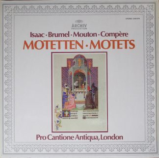 Archiv Produktion 2533 378 - Heinrich Isaac, Antoine Brumel, Jea