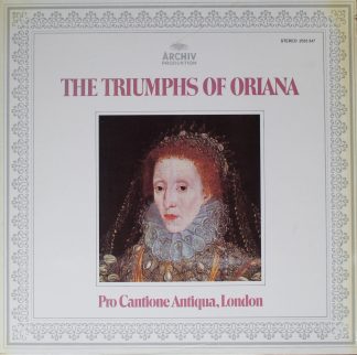Archiv Produktion 2533 347 - Pro Cantione Antiqua - The Triumphs
