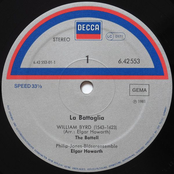 DECCA 6.42553 AS - Philip Jones Brass Ensemble, Philip Jones Bra - Image 3