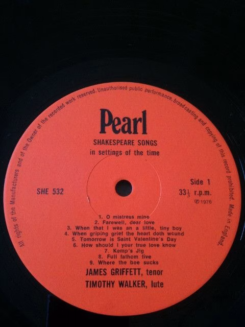 Pearl SHE 532 - James Griffett, Timothy Walker - Oh, Mistress Mi - Image 3