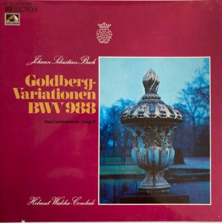 EMI Electrola 1C 153-28 945/46 S - Johann Sebastian Bach, Helmut