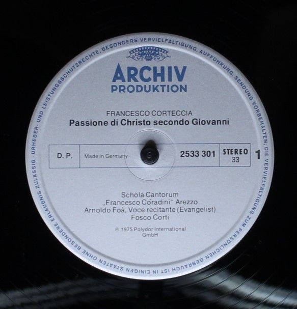 Archiv Produktion 2533 301 - Francesco Corteccia, Schola Cantoru - Image 5