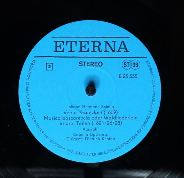 Eterna 8 25 555 - Johann Hermann Schein - Venus Kräntzlein / Mus - Image 4