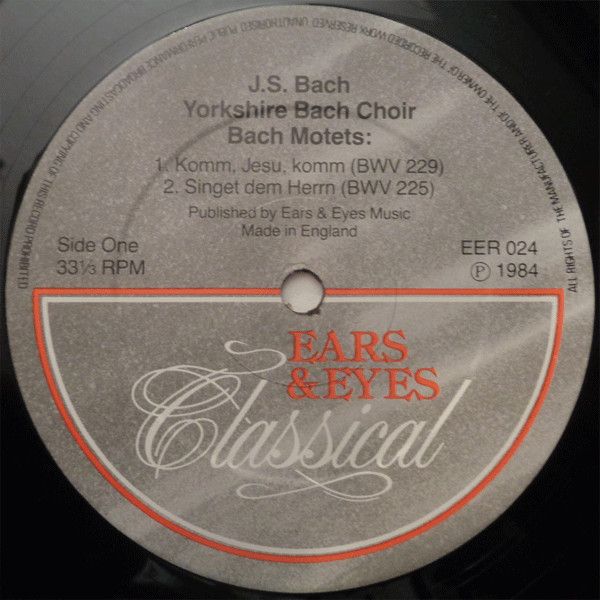 Ears & Eyes Classical EER 024 - Johann Sebastian Bach, Joseph Ha - Image 3