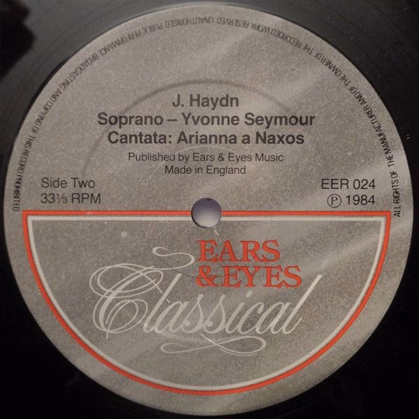 Ears & Eyes Classical EER 024 - Johann Sebastian Bach, Joseph Ha - Image 4