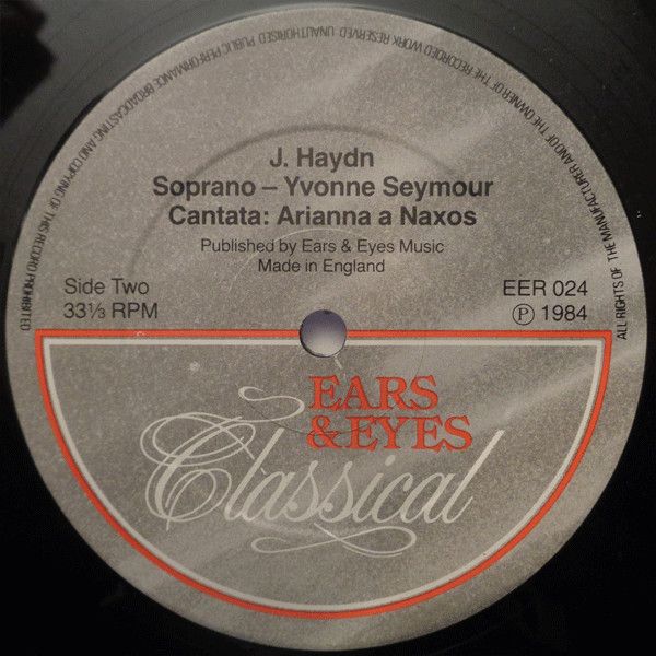 Ears & Eyes Classical EER 024 - Johann Sebastian Bach, Joseph Ha - Image 4