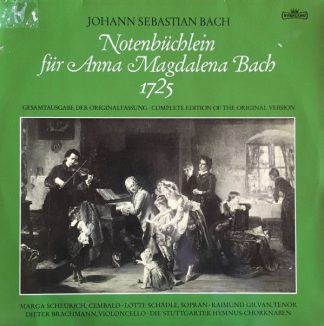 Intercord INT 180.858 - Johann Sebastian Bach, Marga Scheurich,
