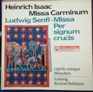 Christophorus SCGLX 75 936 - Heinrich Isaac, Ludwig Senfl, Capel