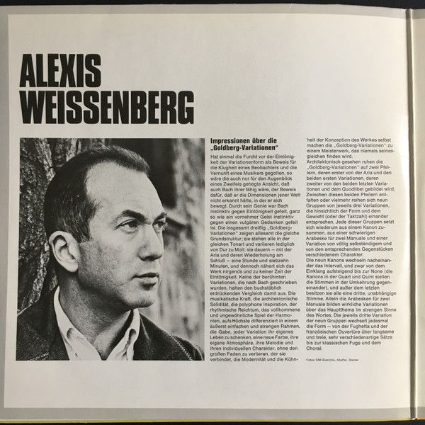 EMI Electrola 1C 151-11644/45 - Johann Sebastian Bach, Alexis We - Image 2