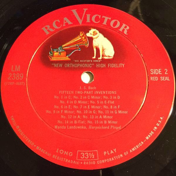 RCA Victor Red Seal LM-2389 - Wanda Landowska - Memorial Edition - Image 5