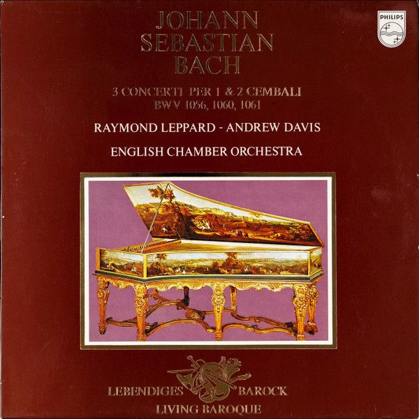 Philips 9502 017 - Johann Sebastian Bach, Raymond Leppard, Andre