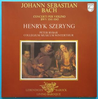 Philips 9502 016 - Johann Sebastian Bach, Henryk Szeryng, Peter