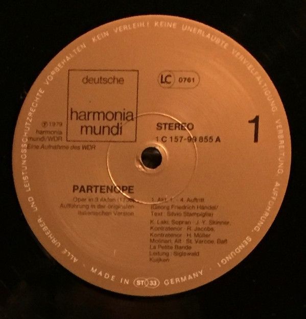 Deutsche Harmonia Mundi 1C 157-99 855/58 - Georg Friedrich Hände - Image 7