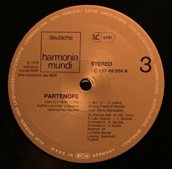 Deutsche Harmonia Mundi 1C 157-99 855/58 - Georg Friedrich Hände - Image 9