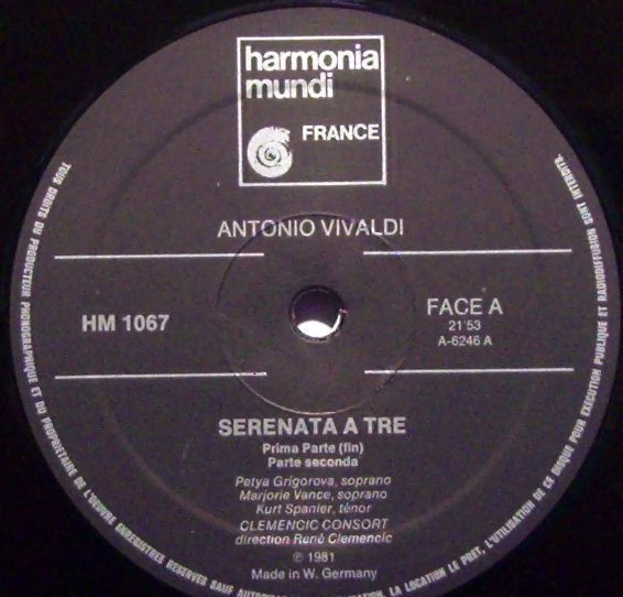 harmonia mundi France HM 1066/67 - Antonio Vivaldi, Petya Grigor - Image 3