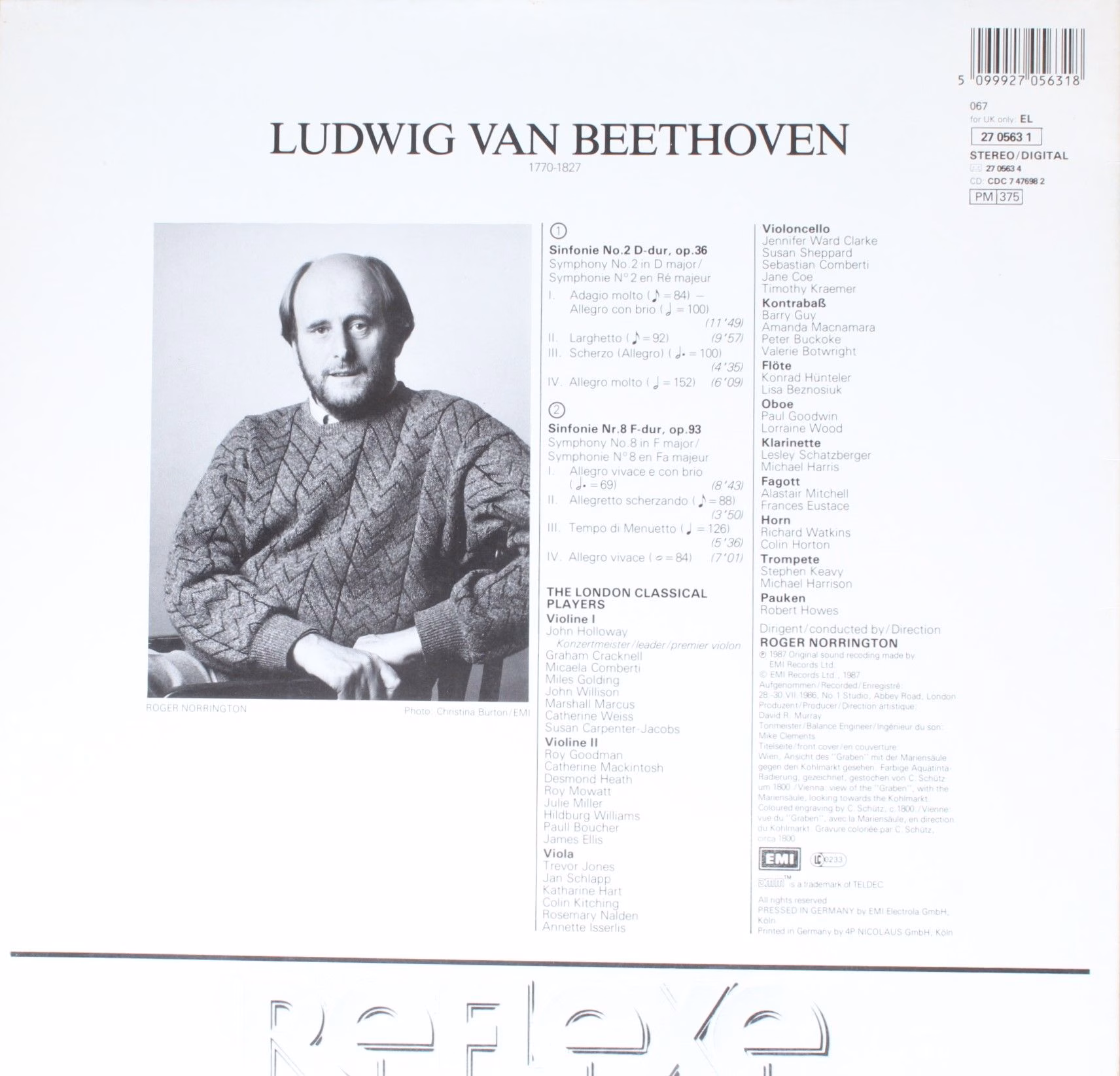 His Master's Voice Digital 27 0563 1 - Ludwig Van Beethoven, Rog - Image 4