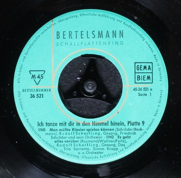 Bertelsmann Schallplattenring 36 521 - Various - Die Schönsten S - Image 3