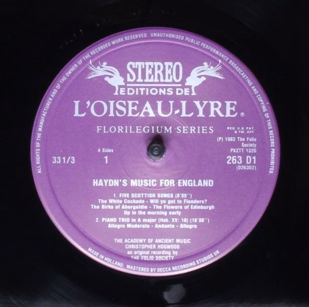 L'Oiseau-Lyre R 215138 - Joseph Haydn, The Academy Of Ancient Mu - Image 5