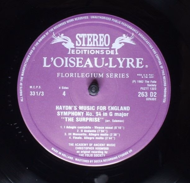 L'Oiseau-Lyre R 215138 - Joseph Haydn, The Academy Of Ancient Mu - Image 8