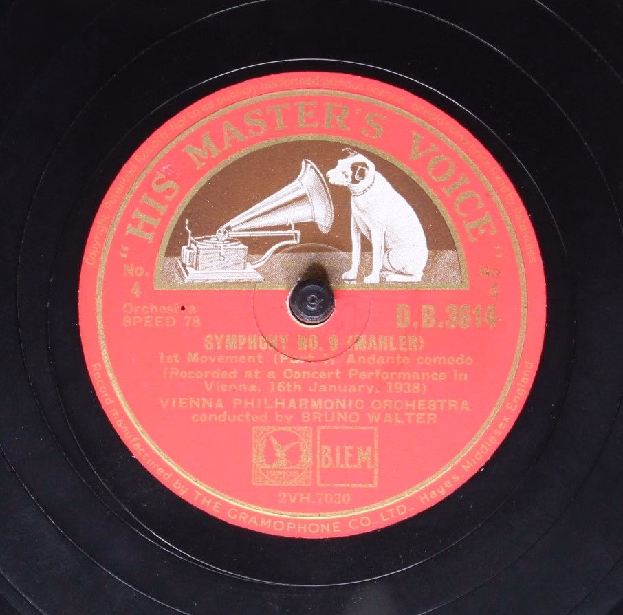 His Master's Voice D.B.3613 - Gustav Mahler, Wiener Philharmonik - Image 6